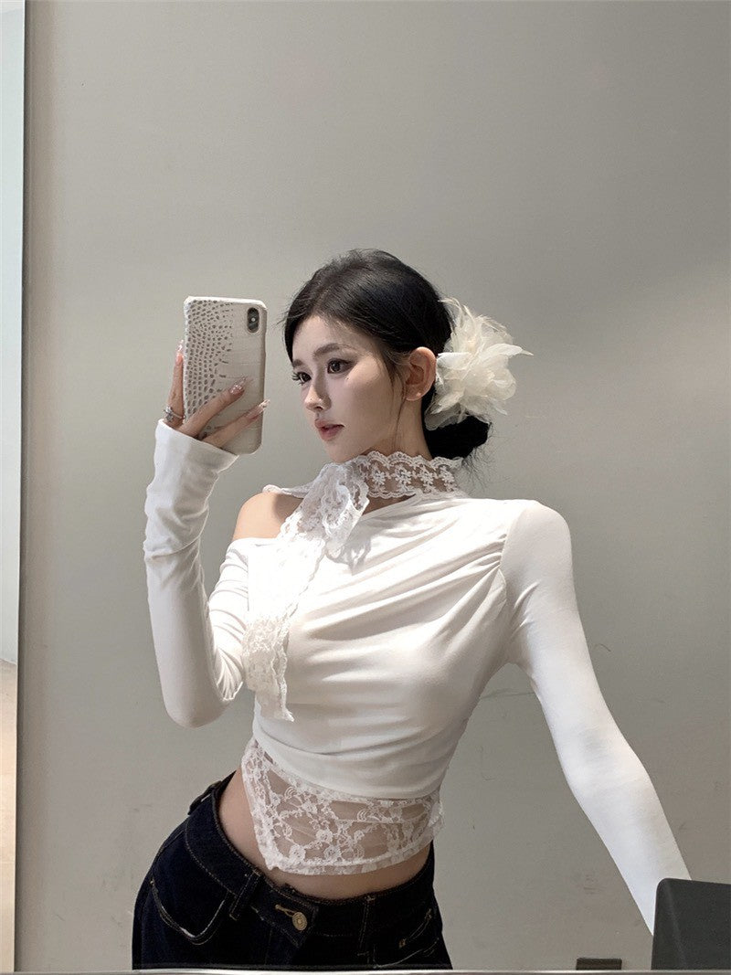 NA+ 甜姐高級搭小香藏青粗呢外套 高腰闊腿褲