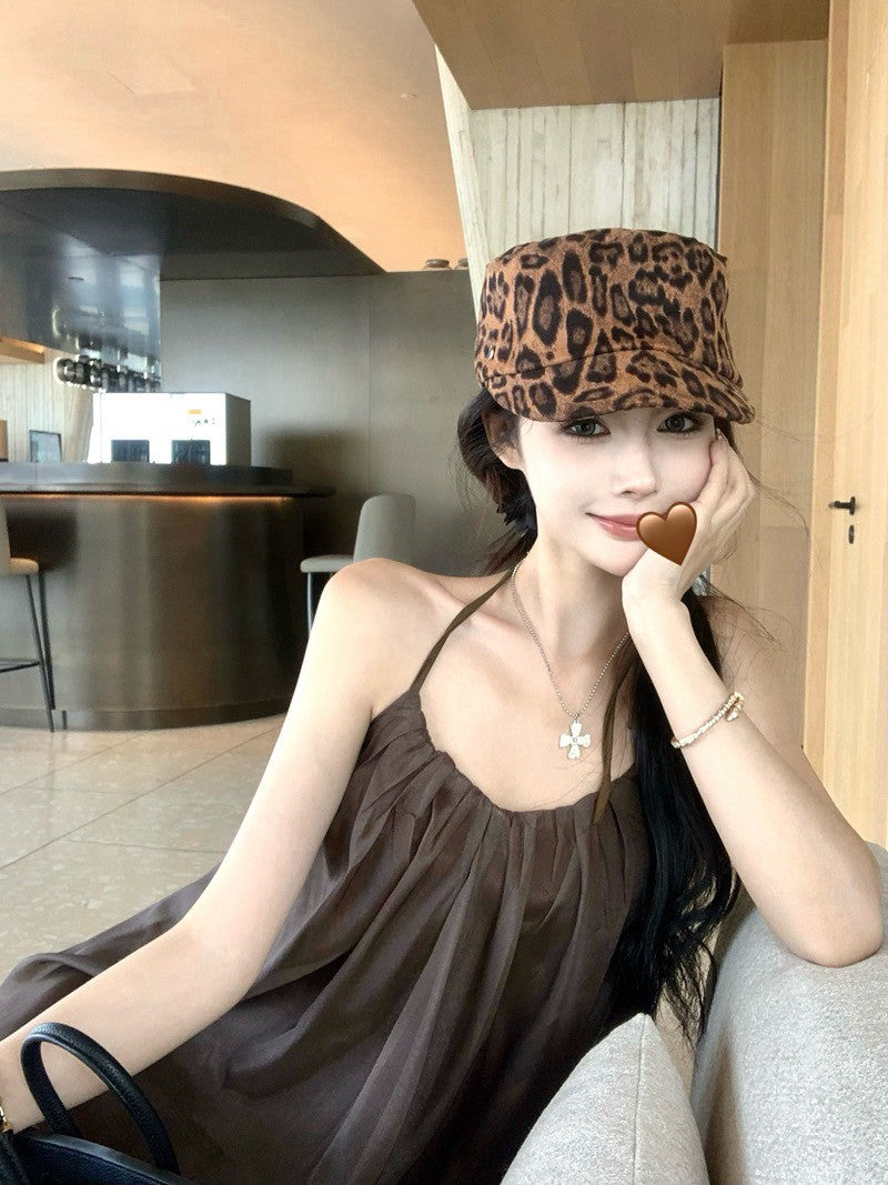 NA+ 度假歐根紗花苞吊帶