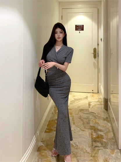 Na+ 通勤百搭交錯包腰撞色針織2版