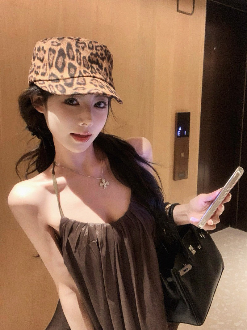 NA+ 度假歐根紗花苞吊帶