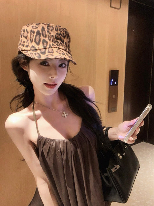 NA+ 度假歐根紗花苞吊帶