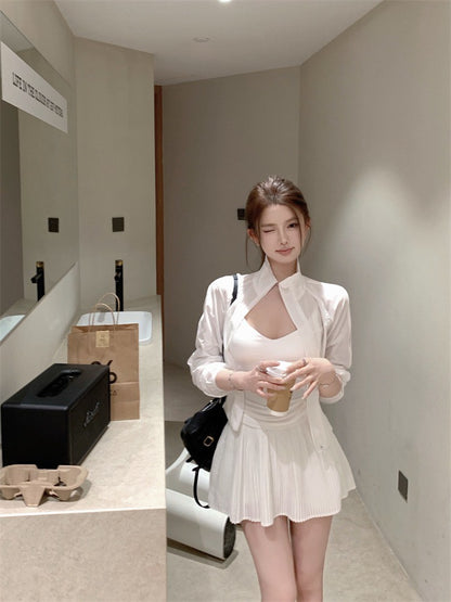 NA+ 許我耀眼 許妍感甜妹穿搭白色系3件設計