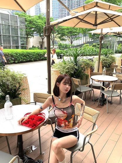 NA+ Kitty凱蒂貓逆襲復古吊帶背心