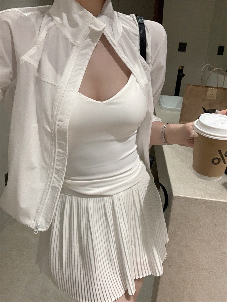 NA+ 許我耀眼 許妍感甜妹穿搭白色系3件設計