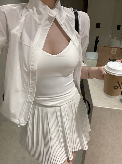 NA+ 許我耀眼 許妍感甜妹穿搭白色系3件設計