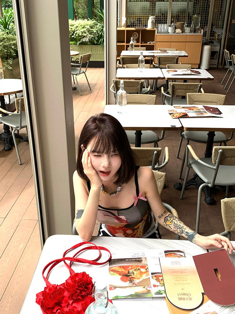 NA+ Kitty凱蒂貓逆襲復古吊帶背心