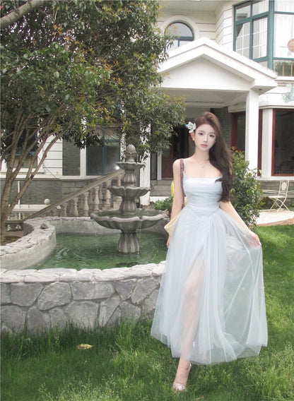 Na+ 藍色仙紗美神連身裙