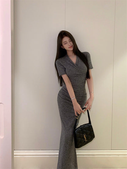 Na+ 通勤百搭交錯包腰撞色針織2版