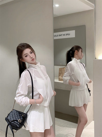NA+ 許我耀眼 許妍感甜妹穿搭白色系3件設計