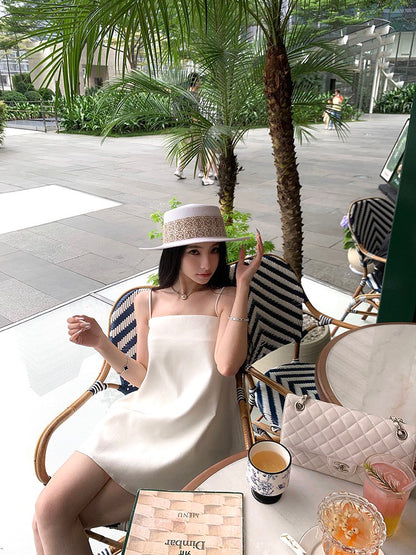 NA+ Cleanfit千金 抹胸長款吊帶 同色系短褲 白