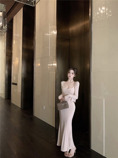 "Na+"滿分溫柔 裸粉軟糯背心 外套 3版設計